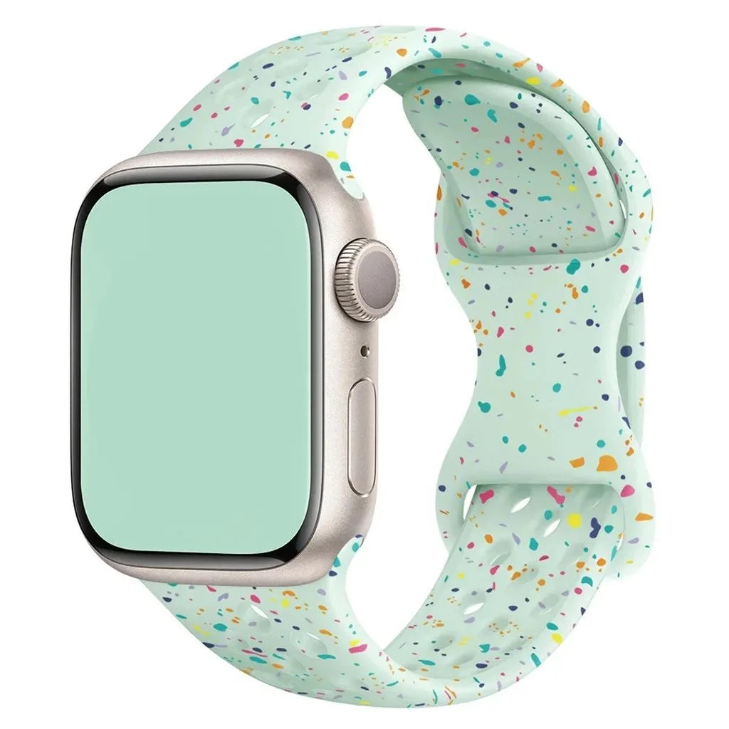 Correa transparente de silicona para Apple Watch