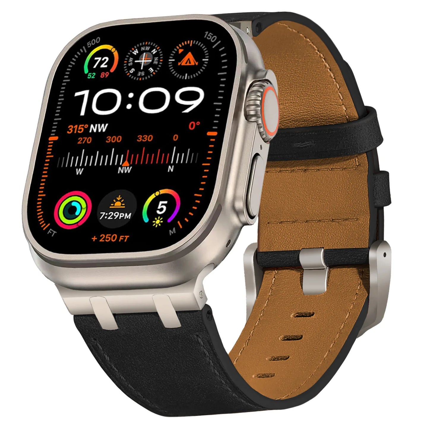 Luxury Leather Apple Watch Band