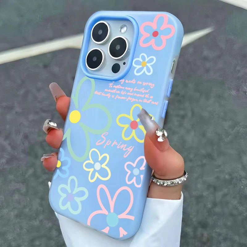SpringBloom | Floral Silicone Case