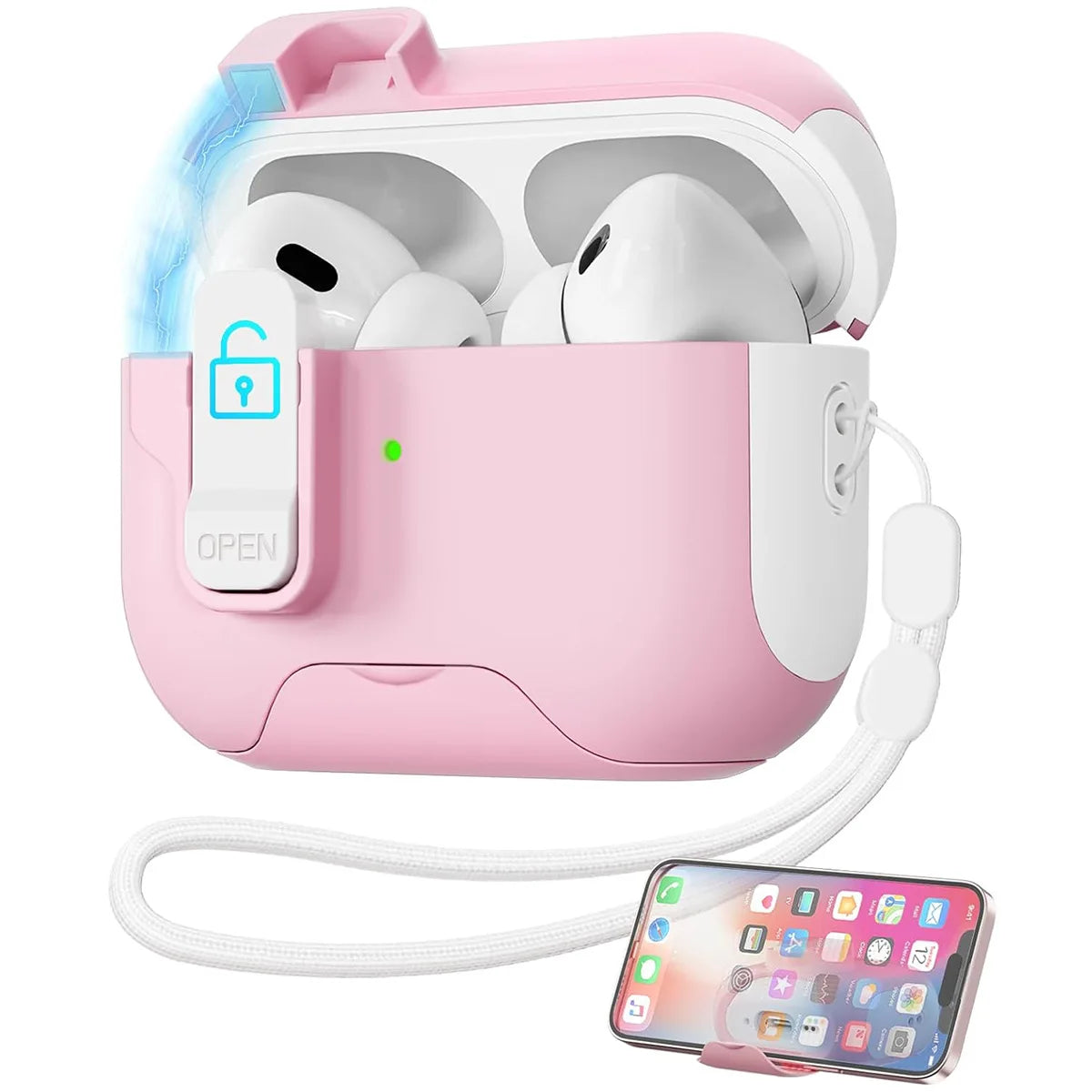 AirPods Pro Secure Lock Case with Stand