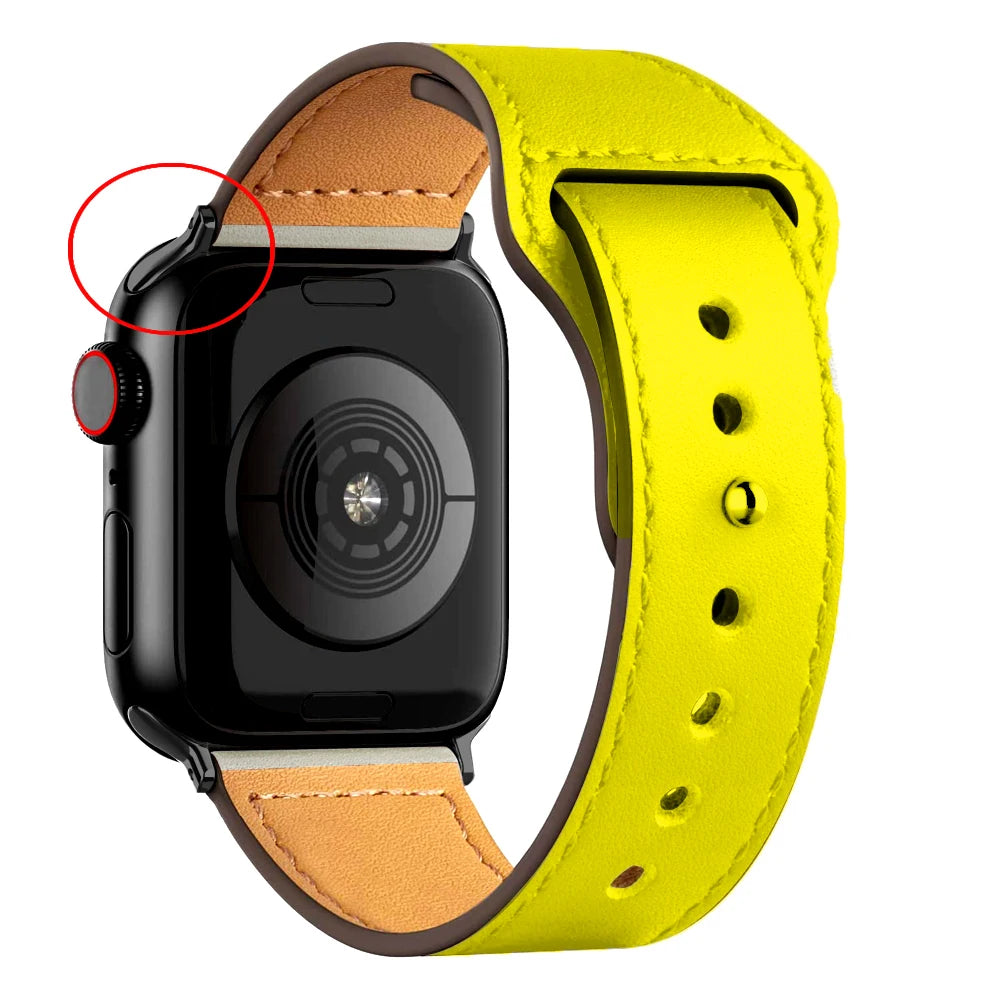 Classic Leather Apple Watch Band