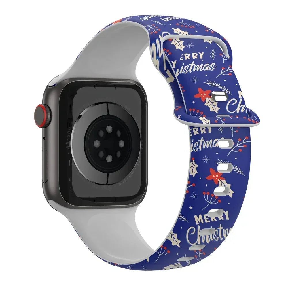 Black Unity Silicone Apple Watch Band