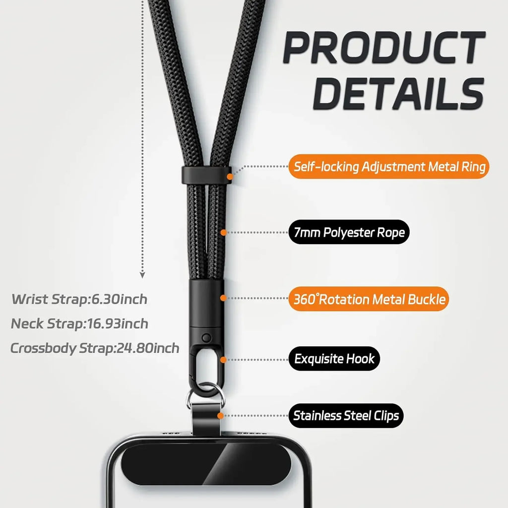 CarryFlex | Crossbody Phone Lanyard