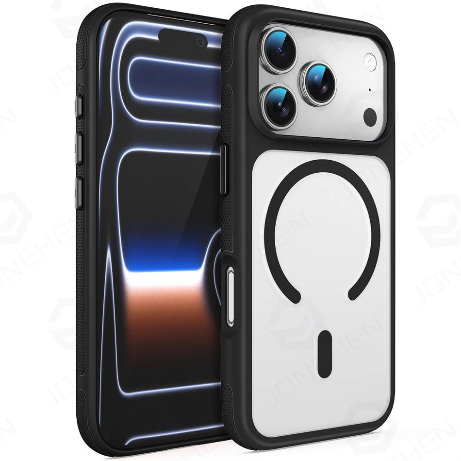 Clear MagSafe Silicone iPhone Case