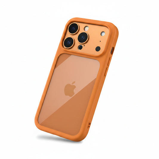 Soft Edge Transparent Armor iPhone Case