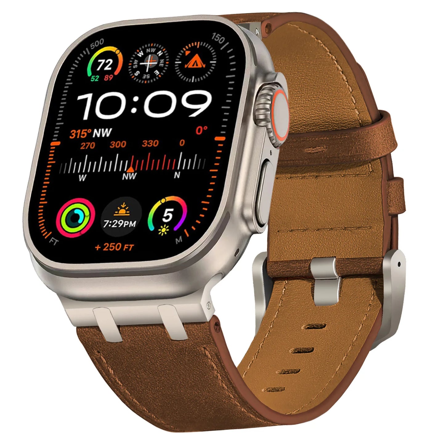 Luxury Leather Apple Watch Band