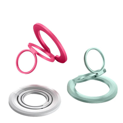 Foldable MagSafe Metal Ring Phone Stand Grip