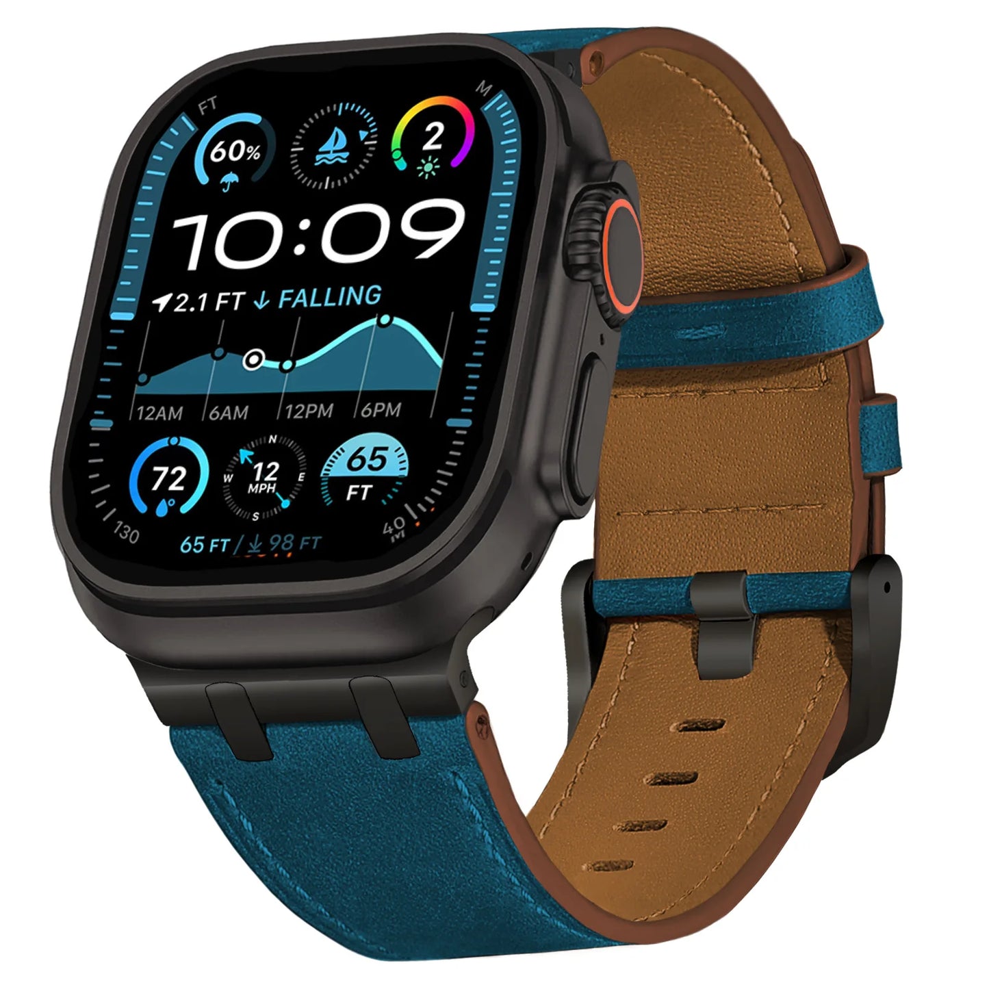 Luxury Leather Apple Watch Band