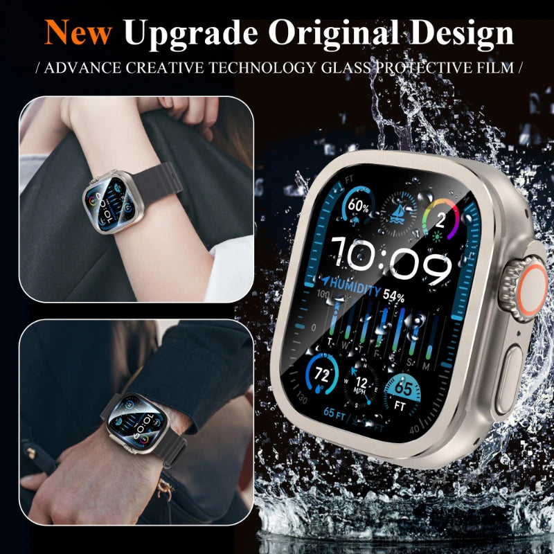 2-Pack Apple Watch Ultra Tempered Glass Protector