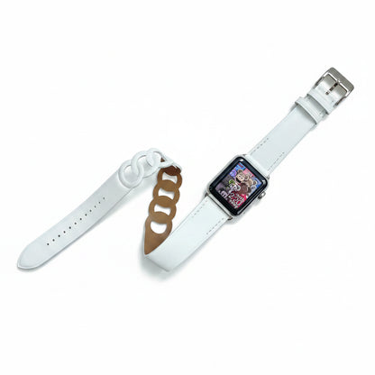 Double Tour Swift Leather Band for Apple Watch