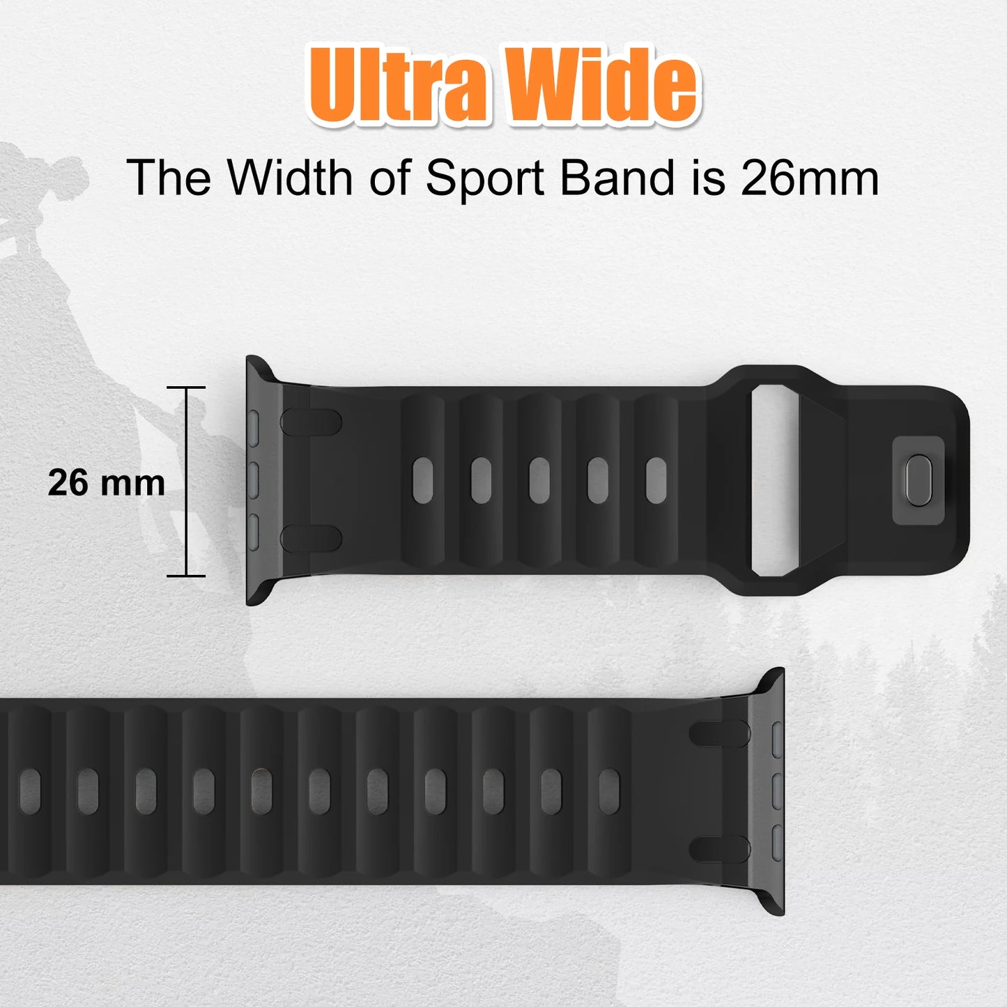 Sport Silicone Apple Watch Band