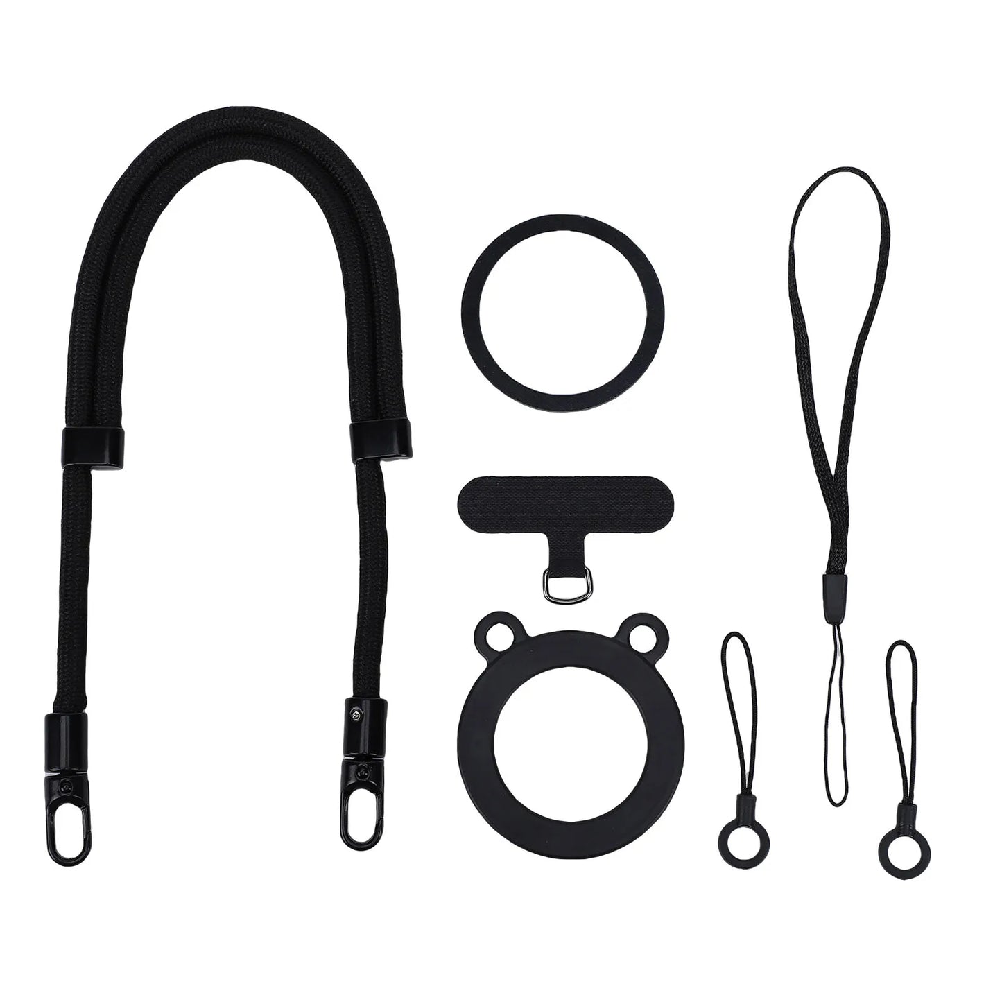 Magnetic Phone Lanyard with Bear Ring