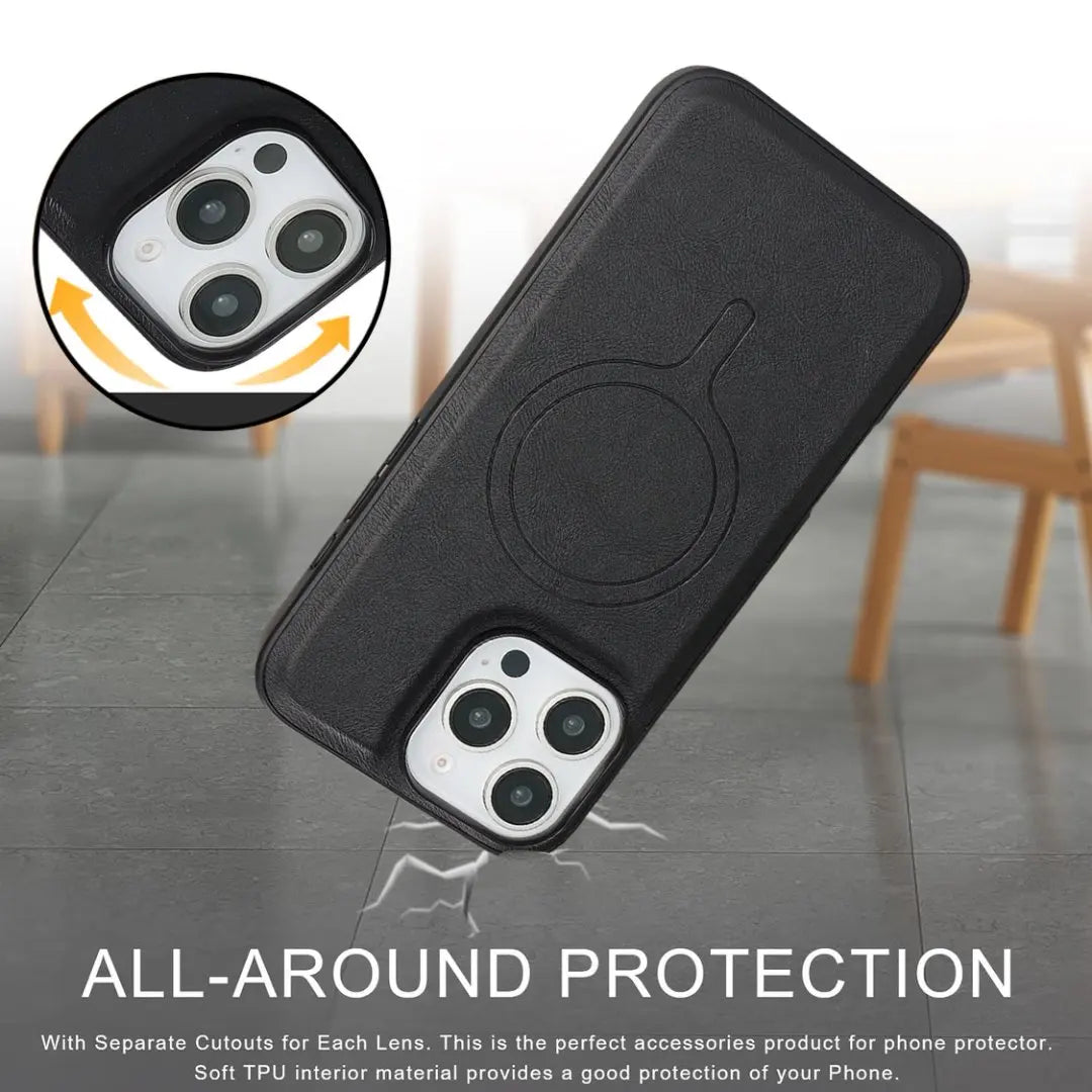 LeatherMag Elite | MagSafe Leather Case