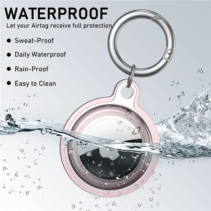 Waterproof AirTag Protective Keychain Case
