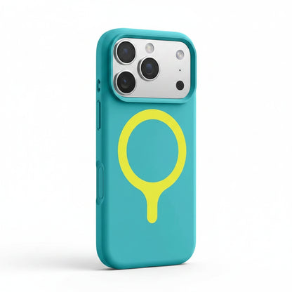 Neon MagSafe Silicone iPhone Case