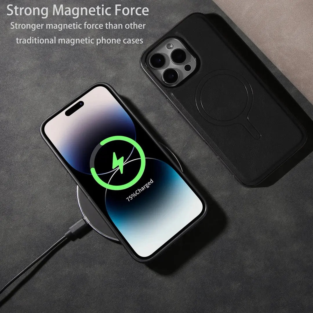LeatherMag Elite | MagSafe Leather Case