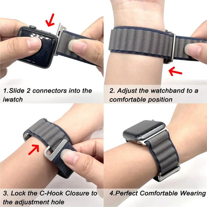 Alpine Nylon Loop Band for Apple Watch