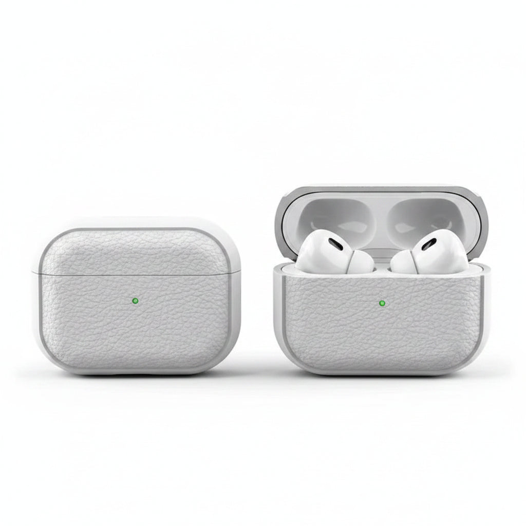 Leather Texture AirPods Protective Case