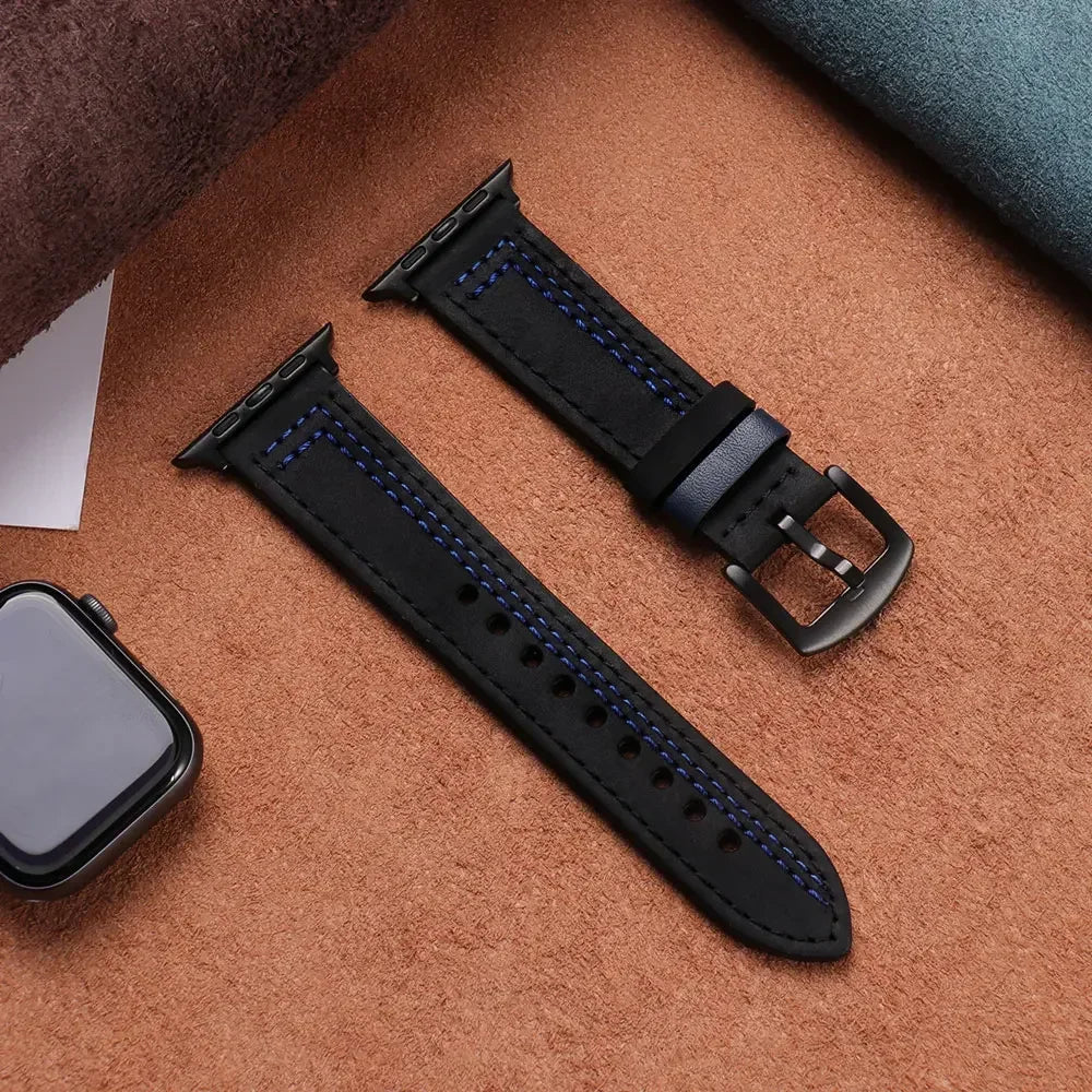 Genuine Leather Loop Band For Apple Watch
