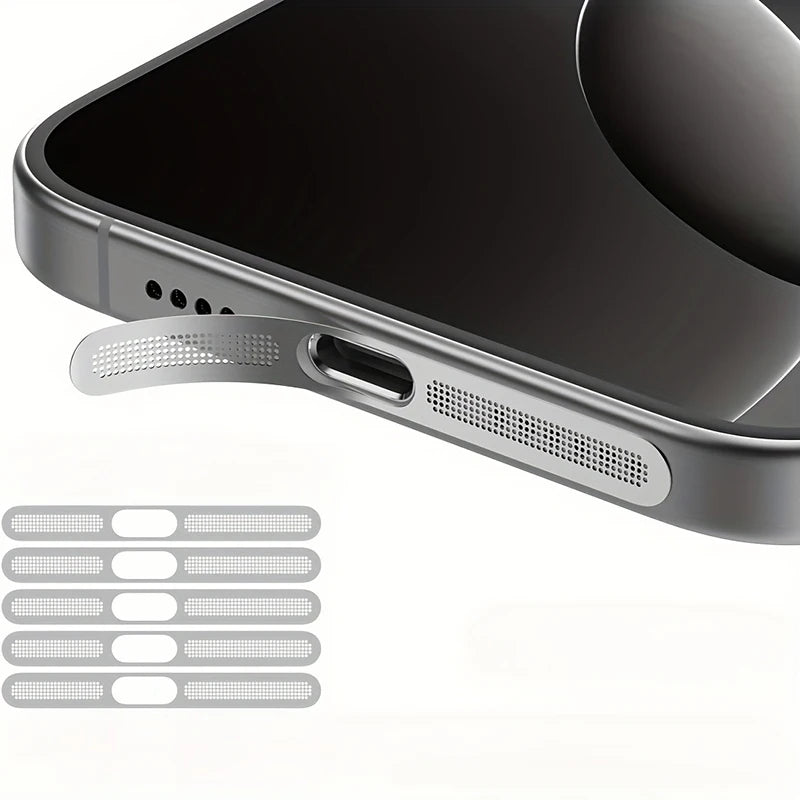 5-Pack iPhone Speaker Dust Mesh Protector