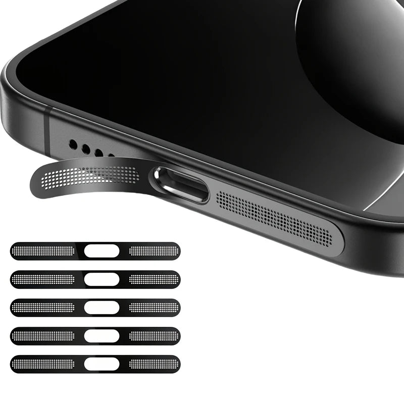 5-Pack iPhone Speaker Dust Mesh Protector