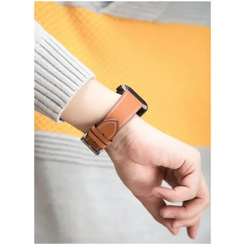 Sport Leather Apple Watch Band