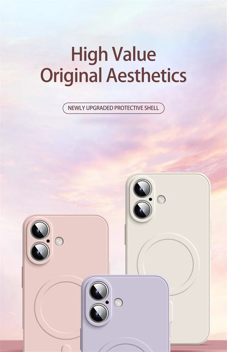 Liquid Silicone MagSafe iPhone Case