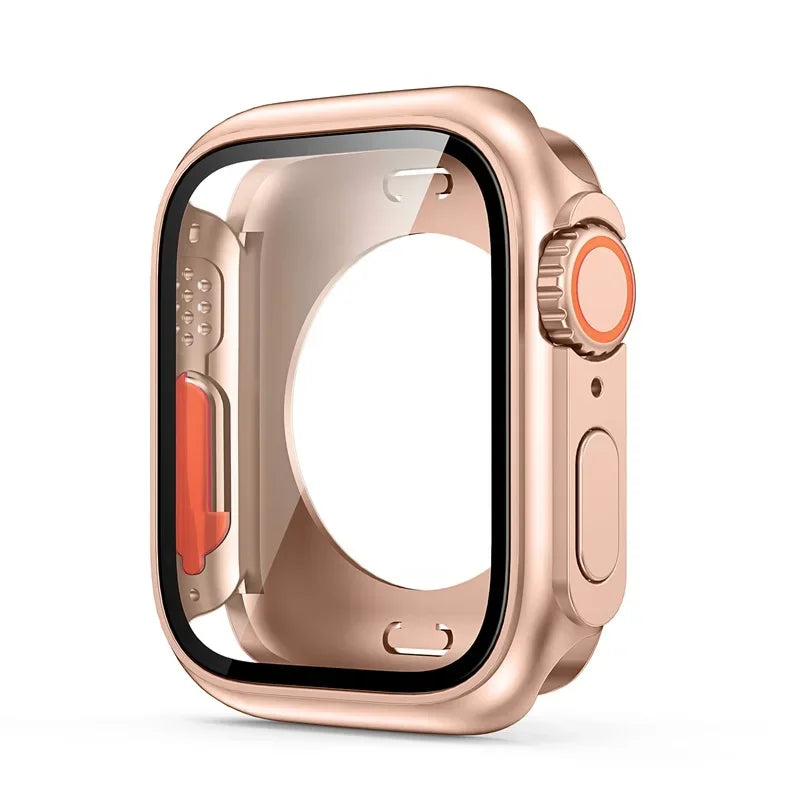 Apple Watch Tempered Glass Bumper Case