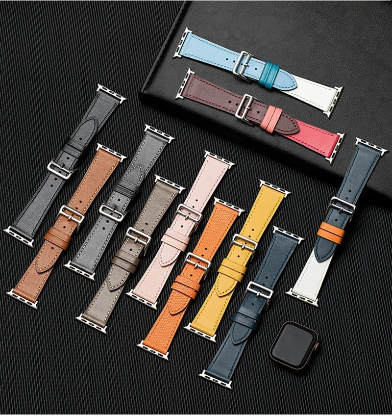Sport Leather Apple Watch Band