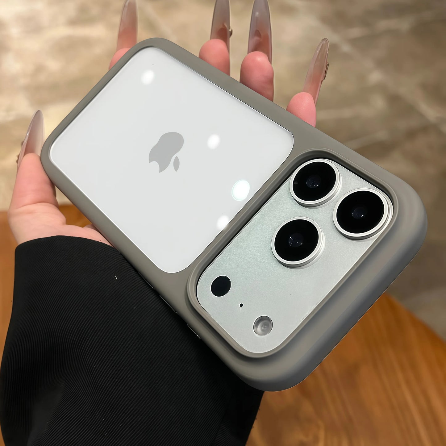Soft Edge Transparent Armor iPhone Case