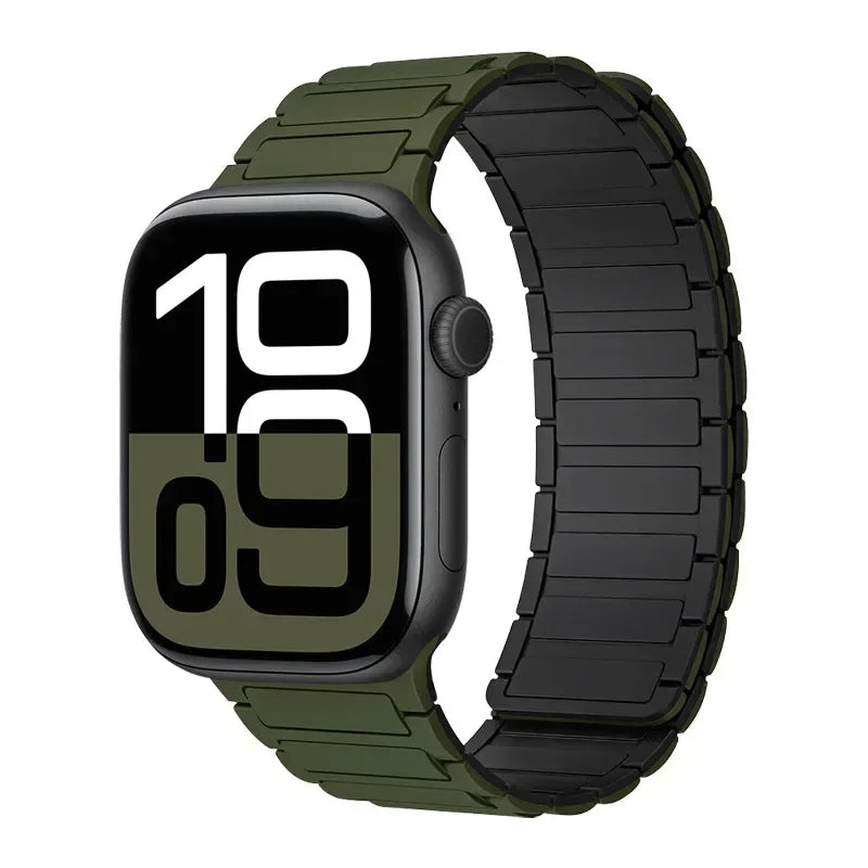 Magnetic Silicone Apple Watch Band