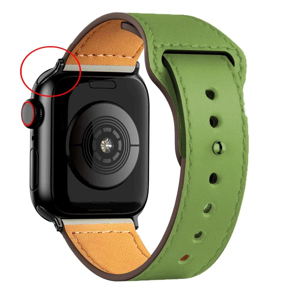 Classic Leather Apple Watch Band