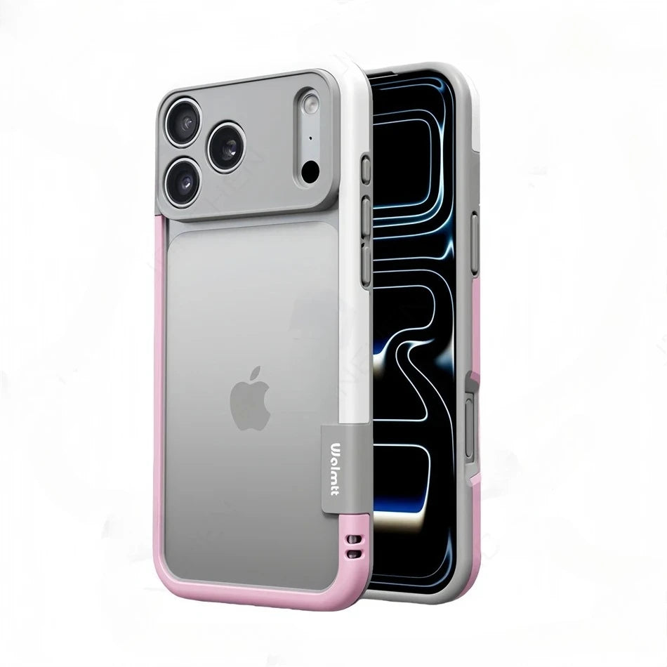 New Silicone Frame Slim Bare-bones Feel Case For iPhone 17 16 15 14 Pro Max Camera Full-pack TPU Bumper Shockproof Protect Cover