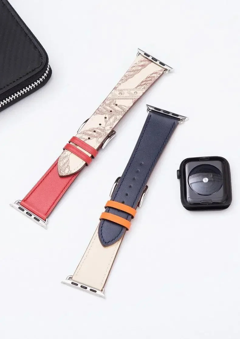 Sport Leather Apple Watch Band