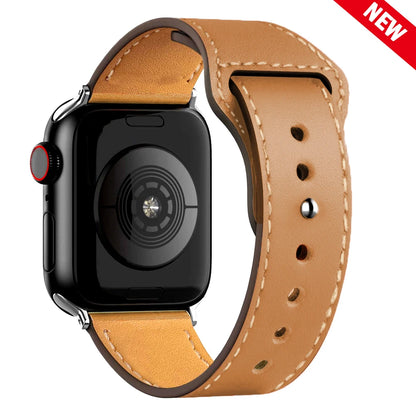 Classic Leather Apple Watch Band
