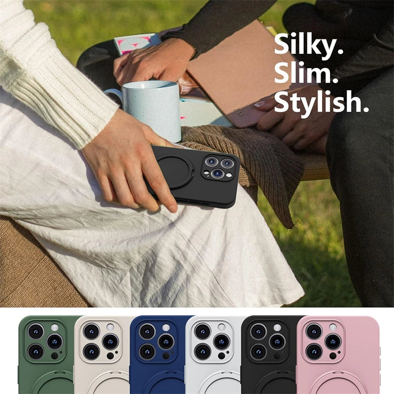 RingSilk | MagSafe Stand Case