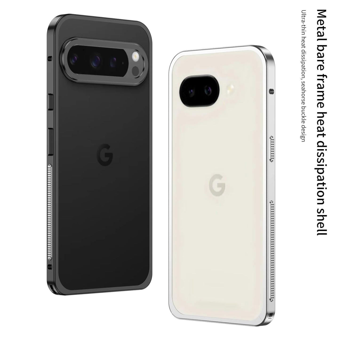 Luxury Metal Frame Google Pixel Case