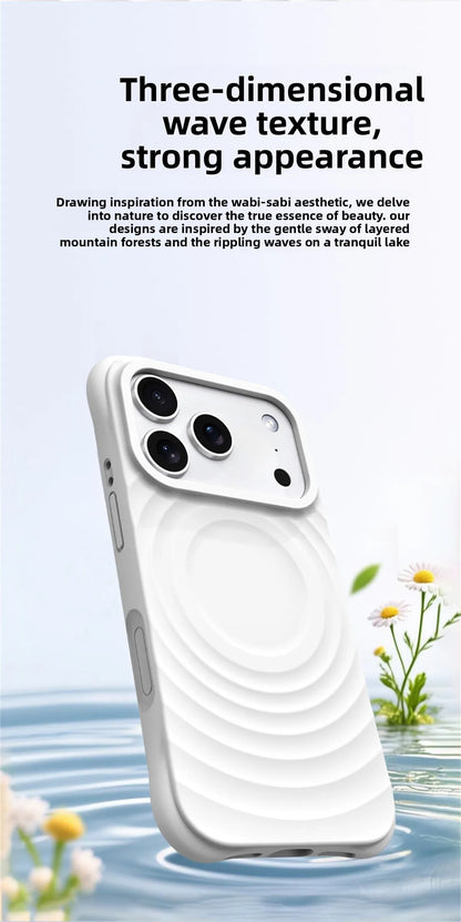 Water Ripple MagSafe Silicone iPhone Case
