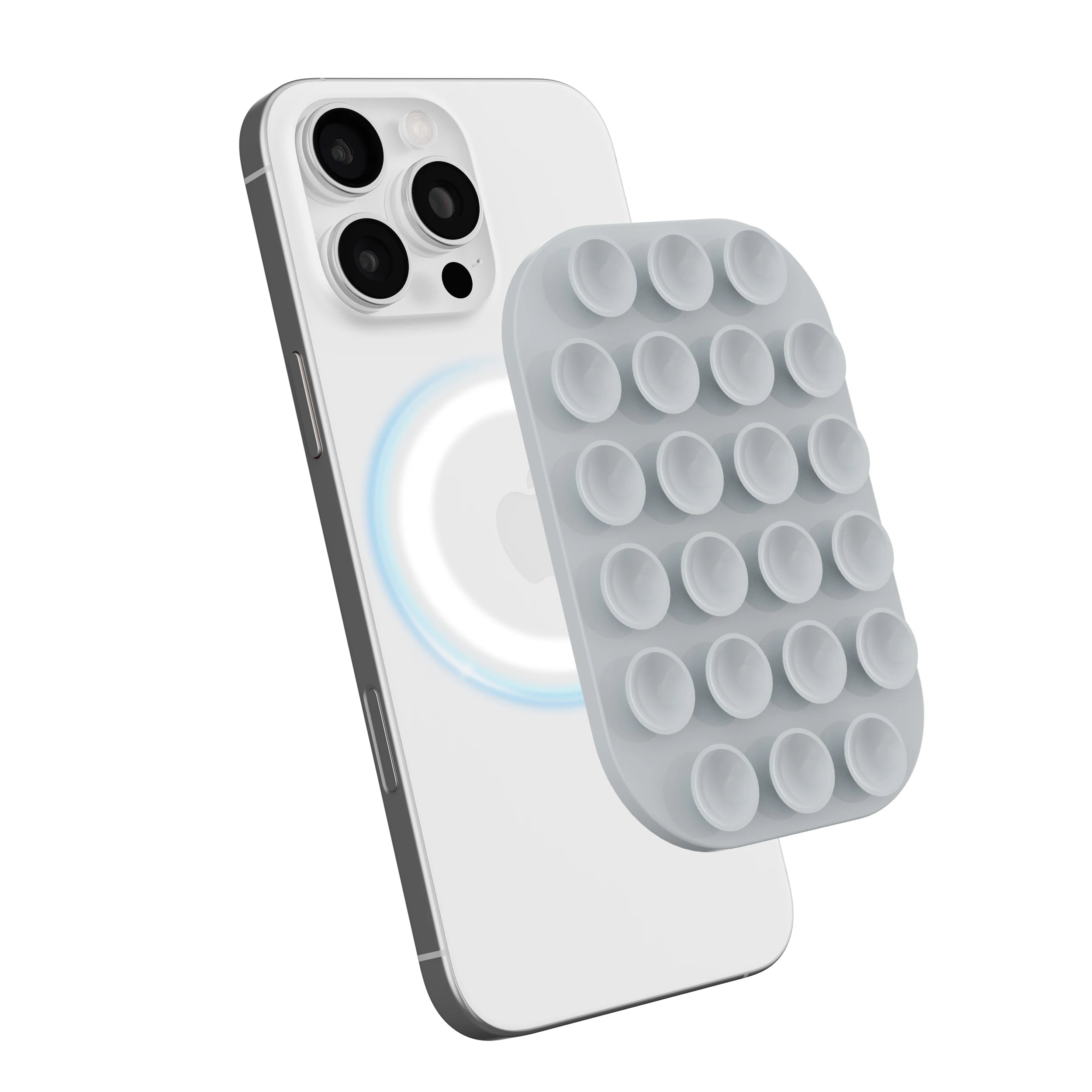 GripSquare | Silicone Suction Mount Pad