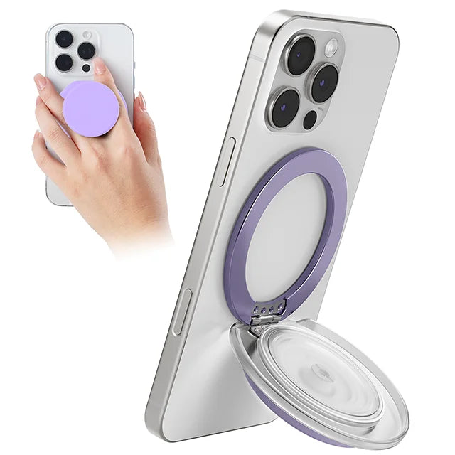 MagSafe Magnetic 360° Rotating Phone Ring Grip Stand