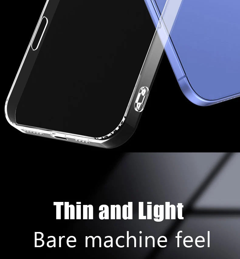 Clear Silicone iPhone Protective Case
