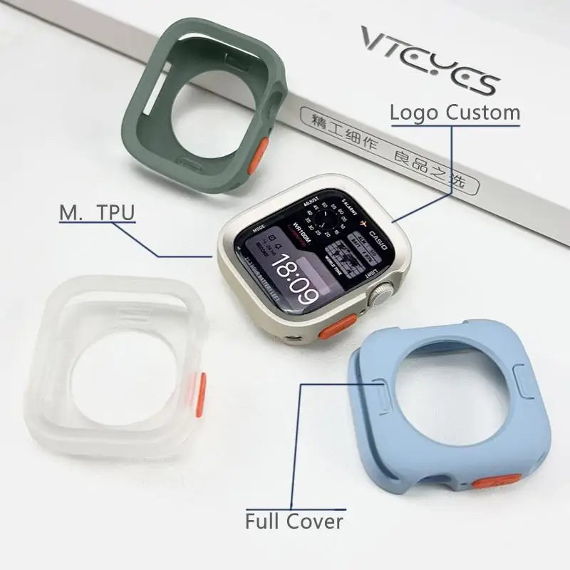 ArmorFlex | Silicone Bumper Case For Apple Watch