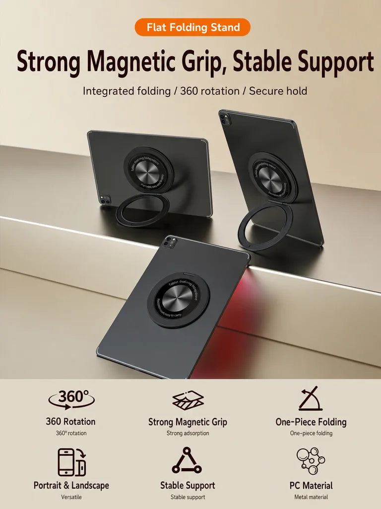 Aluminum 360° Magnetic Tablet Holder Stand