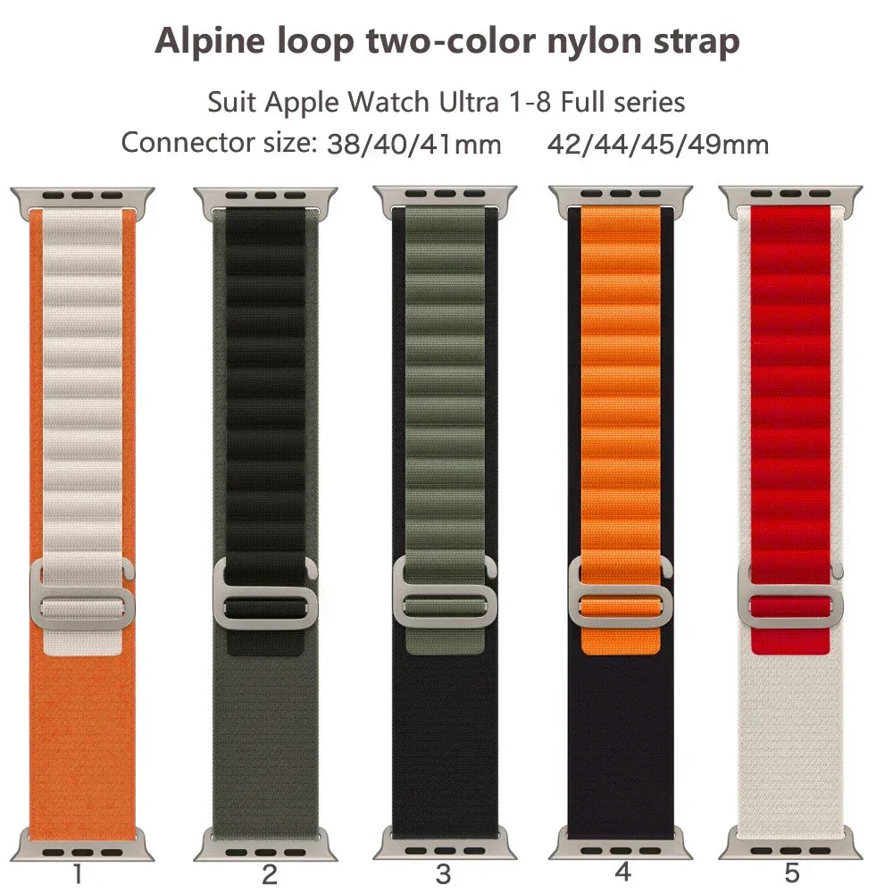 TrailWeave | Alpine Nylon Band For Apple Watch