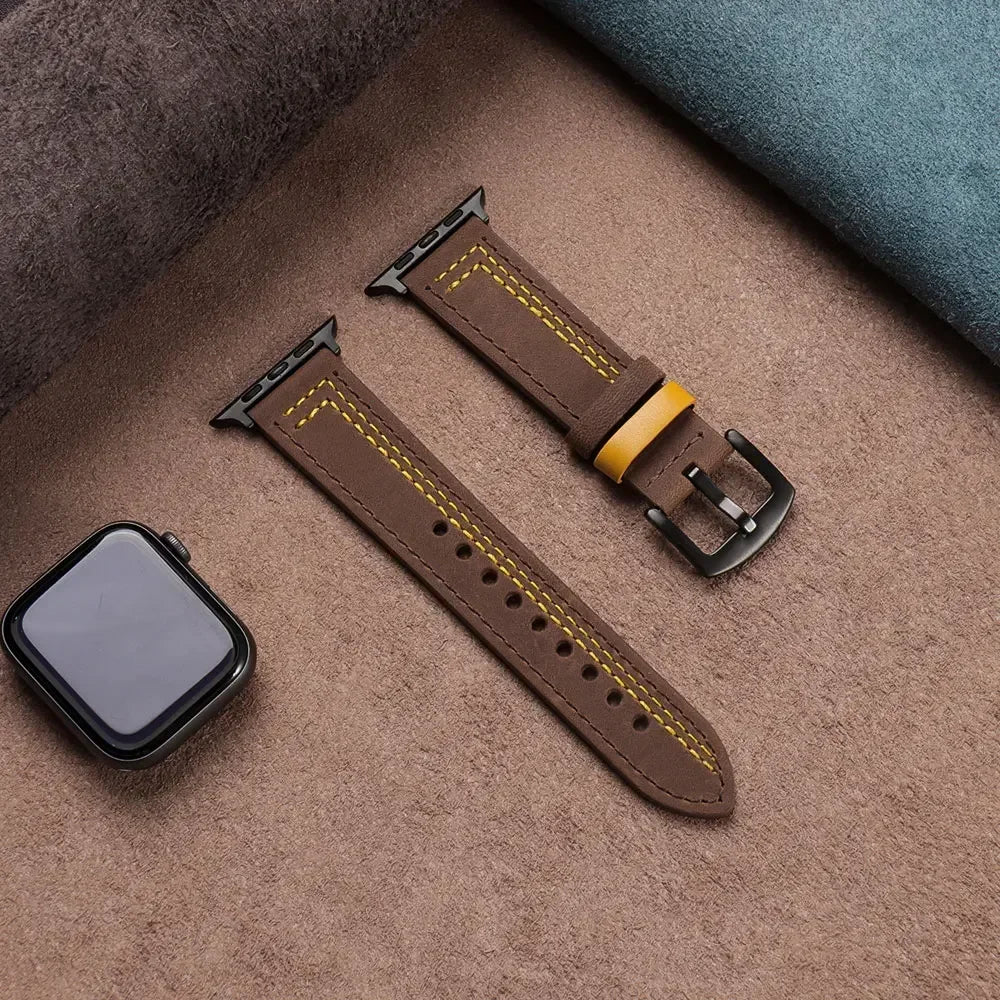 Genuine Leather Loop Band For Apple Watch