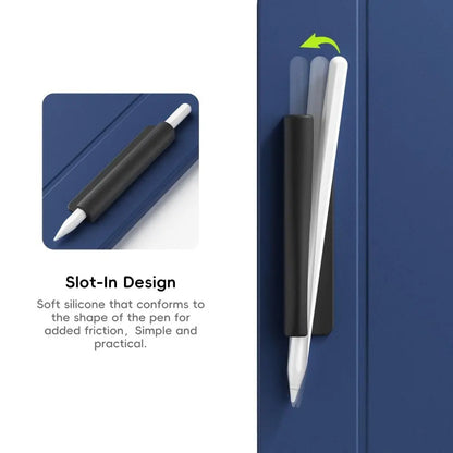 Silicone Self-Adhesive Pencil Holder
