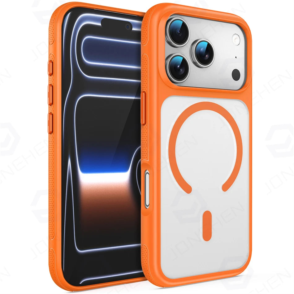 Clear MagSafe Silicone iPhone Case