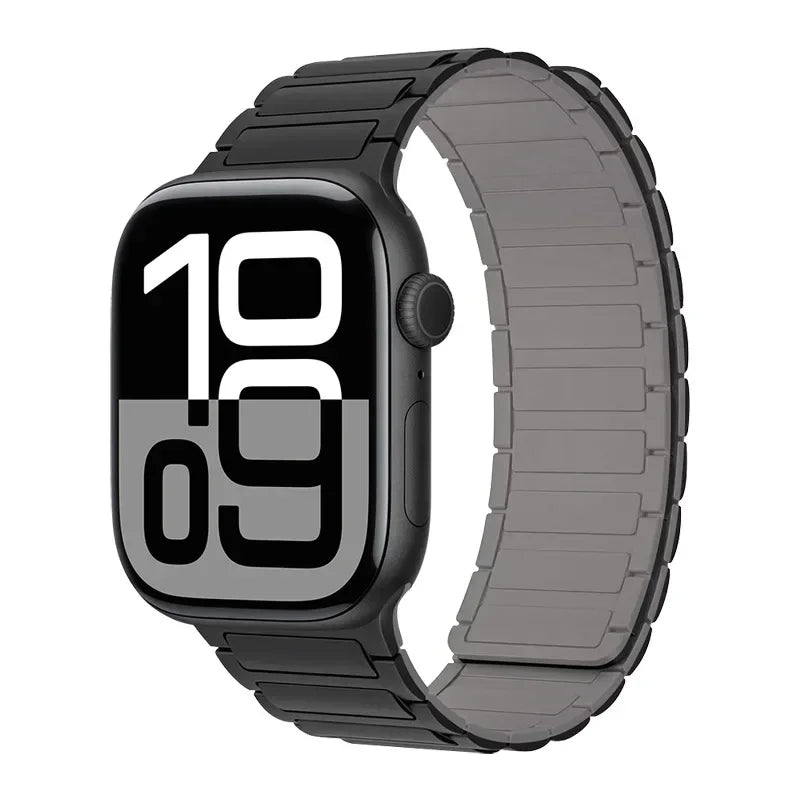 Magnetic Silicone Apple Watch Band