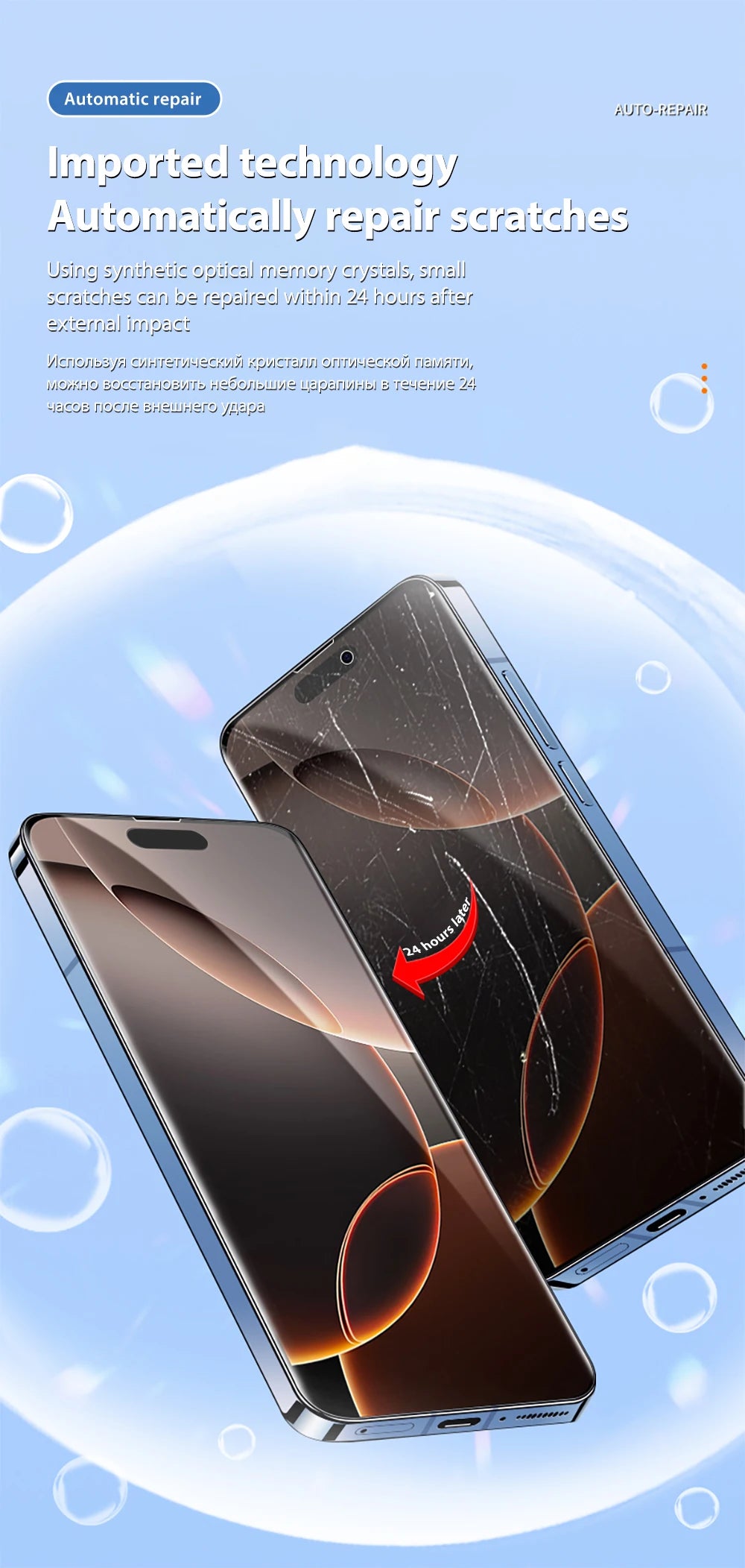 HydroShield | Hydrogel Screen Protector Set