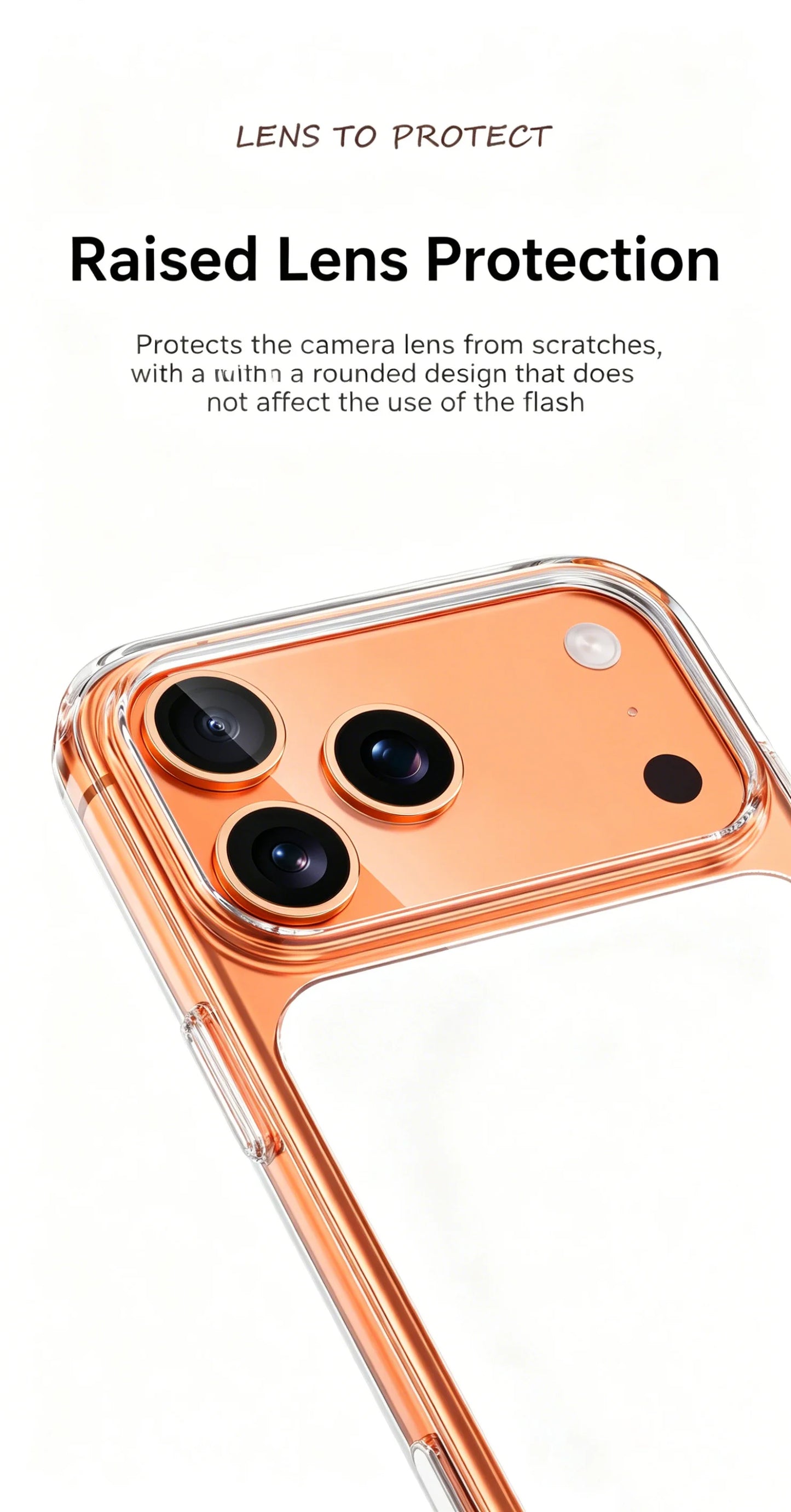 MagSafe Clear Shockproof iPhone 17 Pro Max Case